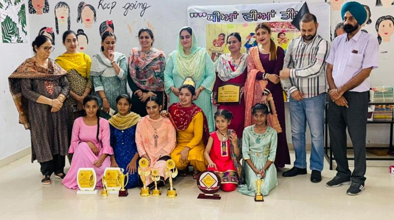 Team Fight for Right celebrates' Teeyan at Jyoti Saroop Kanya Asra Kharar Team Fight for Right celebrates' Teeyan at Jyoti Saroop Kanya Asra Kharar
