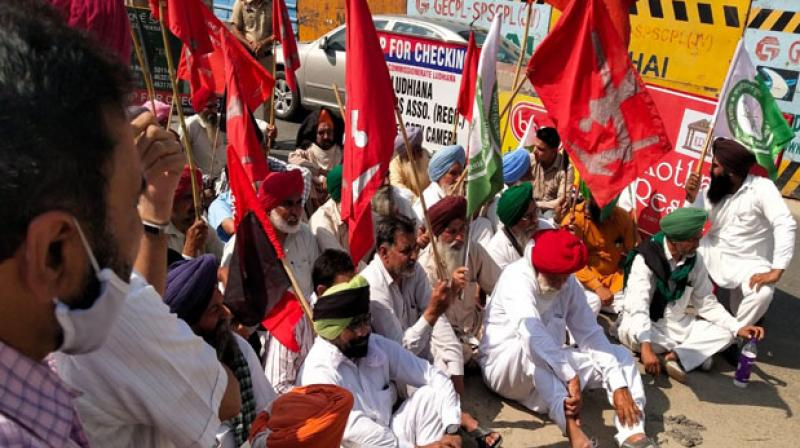 Farmer protest Farmer protest