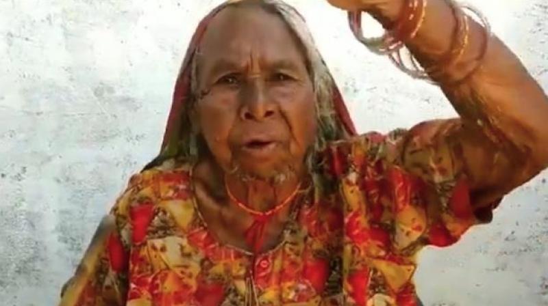 118-yr-old woman gets corona vaccine in MP