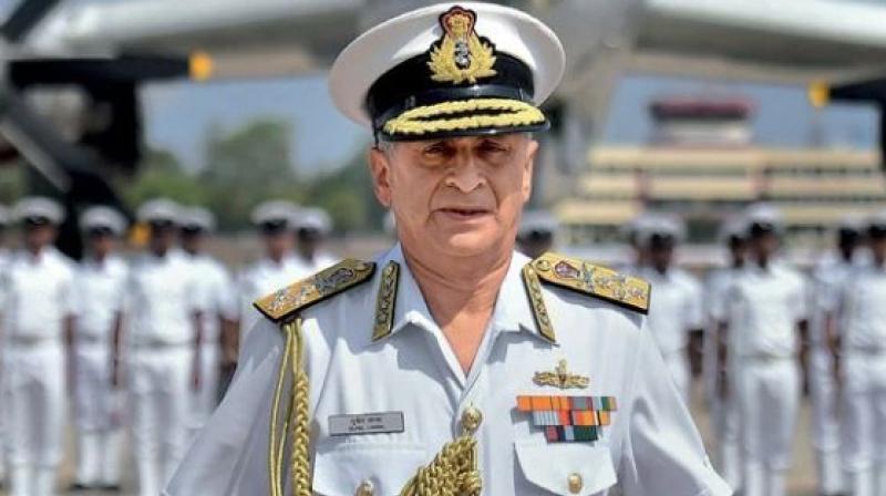 Navy Chief Admiral Sunil Lanba
