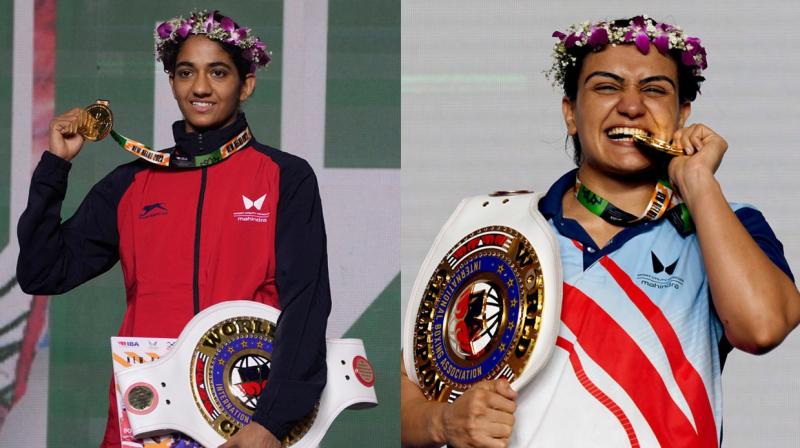 World Boxing Championship: Neetu Ghanghas and Sweety Bura created history World Boxing Championship: Neetu Ghanghas and Sweety Bura created history
