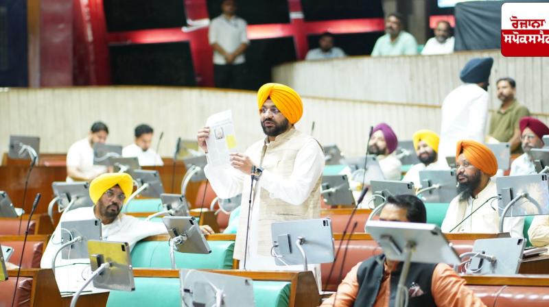 Previous governments spread drugs in Punjab and protected drug smugglers: Saund Previous governments spread drugs in Punjab and protected drug smugglers: Saund