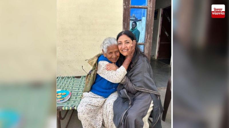 Actress Deepti Naval finally meets an old relative she'd been searching for Actress Deepti Naval finally meets an old relative she'd been searching for