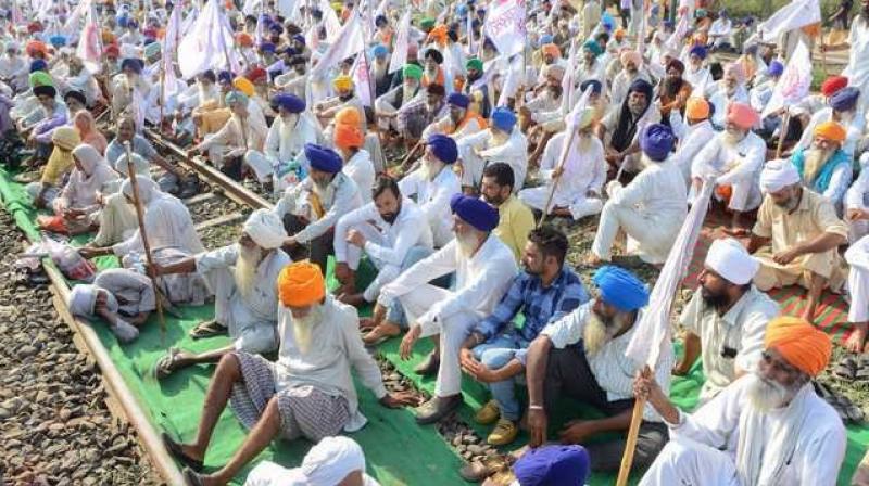 farmer protest farmer protest