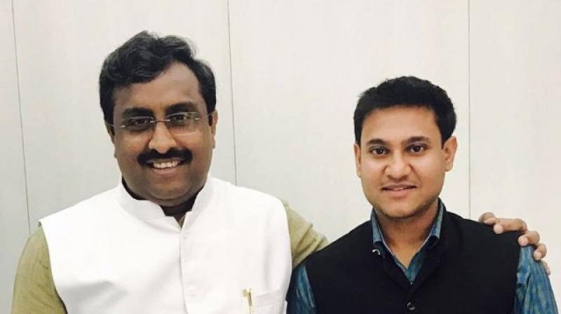 Ram Madhavand and Shivam Shankar Singh Ram Madhavand and Shivam Shankar Singh