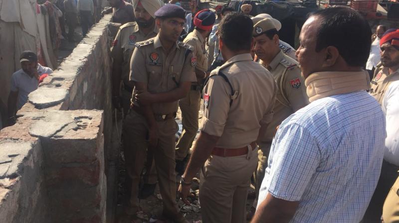 Three killed blast in Patiala, three injured Three killed blast in Patiala, three injured