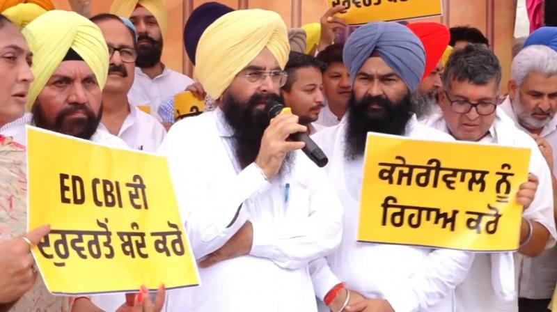 AAP Protest AAP Protest