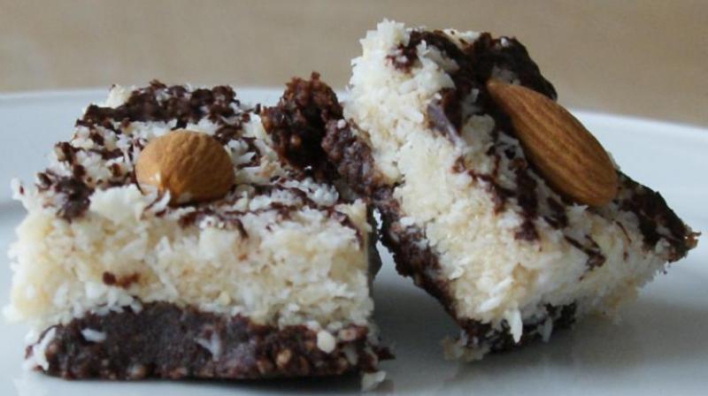 Simple spanish rice chocolate coconut