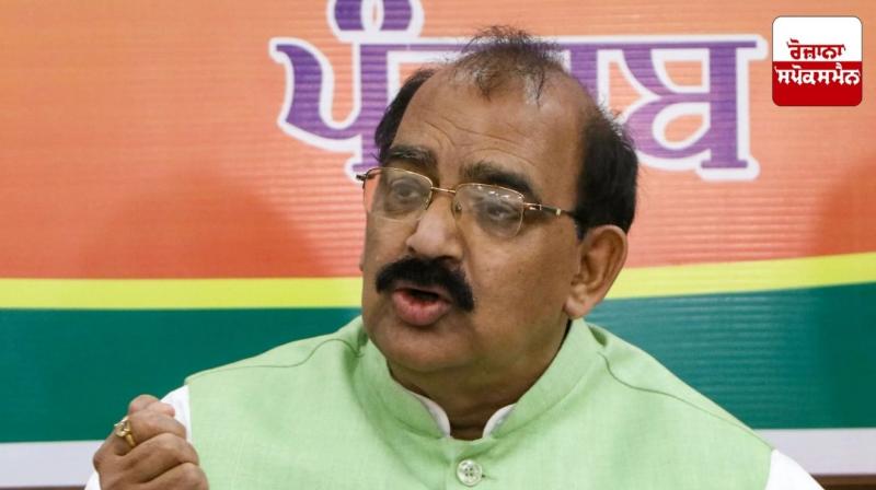 Punjab BJP working president Ashwani Sharma raised questions on Punjab government