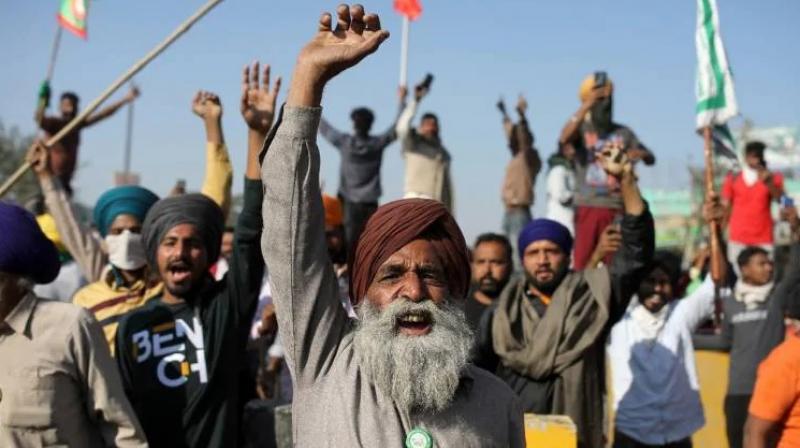 Farmer protest Farmer protest
