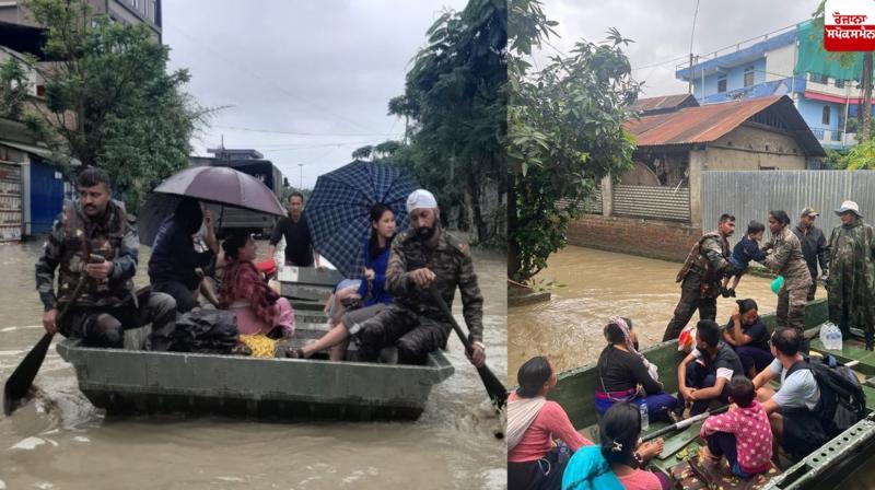 Northeastern States Floods and landslides News in punjabi Northeastern States Floods and landslides News in punjabi