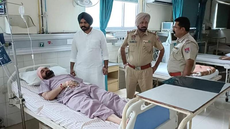 Attack on Ravneet Bittu PA Attack on Ravneet Bittu PA