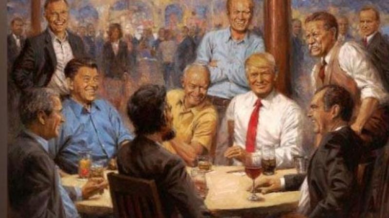 The painting The painting