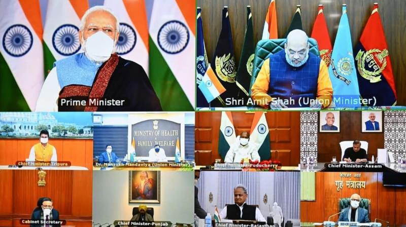 PM meeting with states on COVID PM meeting with states on COVID
