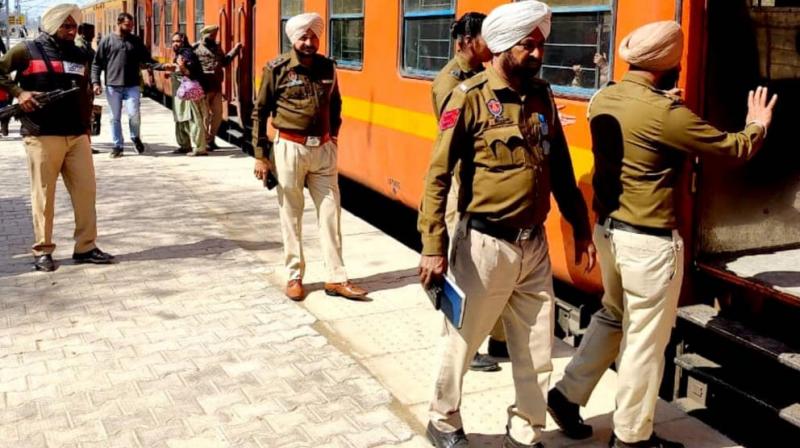 Punjab Police conduct search operation at Railway stations Across state