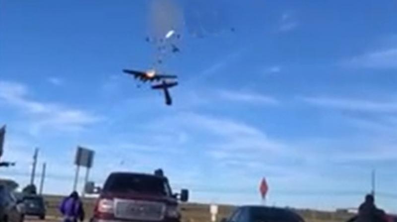 The big accident happened in Texa! The big accident happened in Texa!
