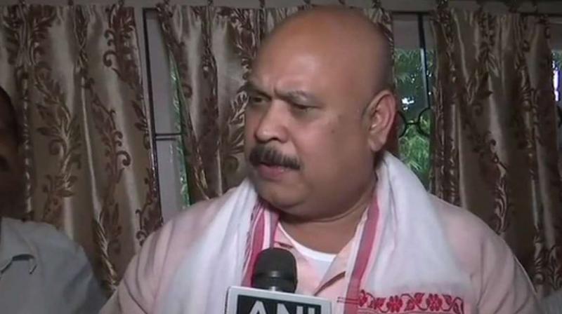Assam TMC Chief Divipen Pathak Assam TMC Chief Divipen Pathak