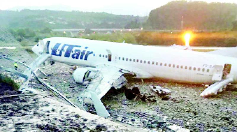 Fire in Airplane Fire in Airplane