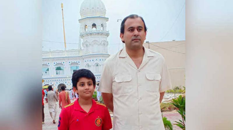 Rai Saleem Bhatti with his son Rai Waleed Bhatti