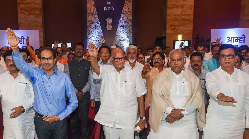 Shivsena -NCP-Cong combine to 'parade' 162 MLAs in Mumbai hotel