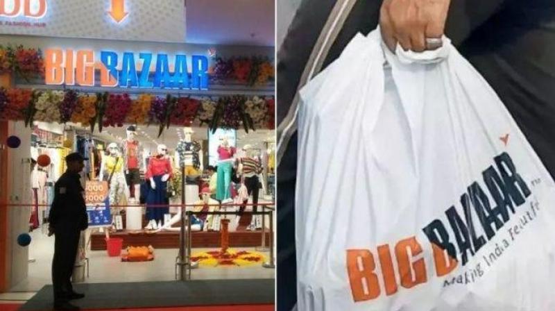 Chandigarh forum fined 11500 rs on big bazaar for charging 18 rs for carry bag 