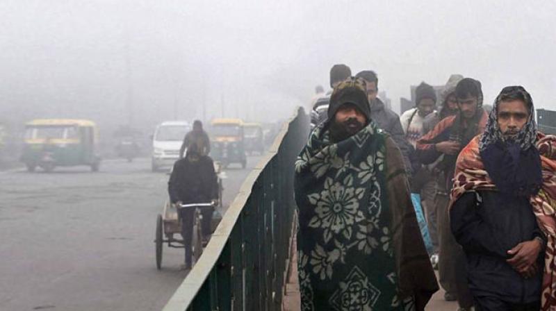 Cold temperatures reach 14.4 degrees Celsius in Leh Cold temperatures reach 14.4 degrees Celsius in Leh