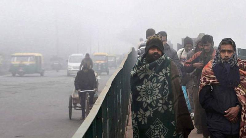 Cold temperatures reach 14.4 degrees Celsius in Leh