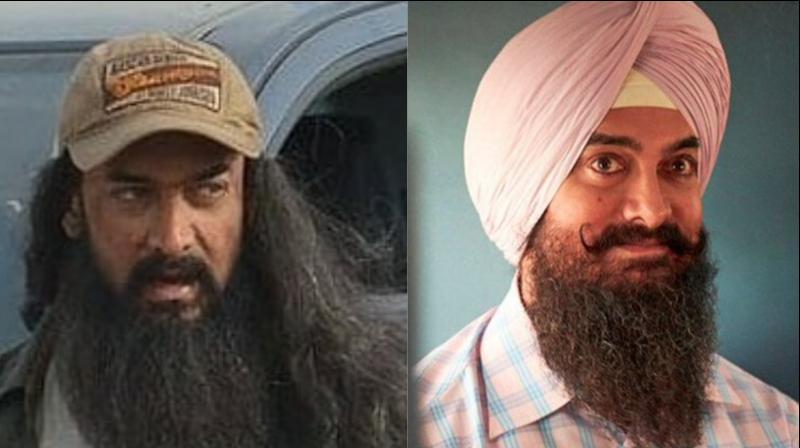 Aamir Khan new look Pics from Laal Singh Chaddha Aamir Khan new look Pics from Laal Singh Chaddha