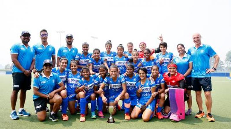 Indian Junior Women’s Hockey team win 3-Nations tournament