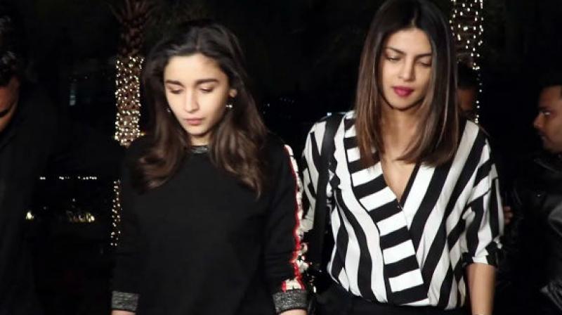 Priyanka Chopra and Alia Bhatt Priyanka Chopra and Alia Bhatt