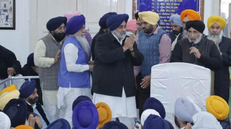 Sukhbir Badal re-elected SAD chief Sukhbir Badal re-elected SAD chief