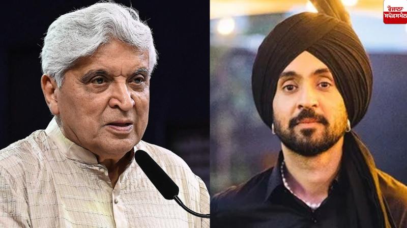 Writer Javed Akhtar comes out in support of Diljit Dosanjh Writer Javed Akhtar comes out in support of Diljit Dosanjh