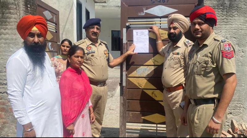 New city police big action against drug traffickers, property worth 56 lakhs attached New city police big action against drug traffickers, property worth 56 lakhs attached