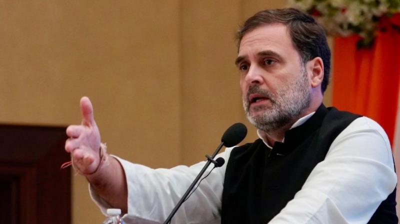 BJP is spreading lies, wants to silence me: Rahul Gandhi BJP is spreading lies, wants to silence me: Rahul Gandhi