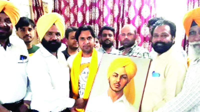 Welcome of Shaheed Swabhiman Yatra Welcome of Shaheed Swabhiman Yatra