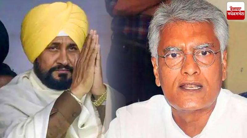 CM charanjit singh channi and Sunil Kumar Jakhar