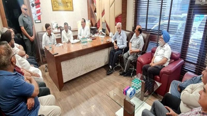 A delegation of Small Industries Indians met Minister Som Prakash