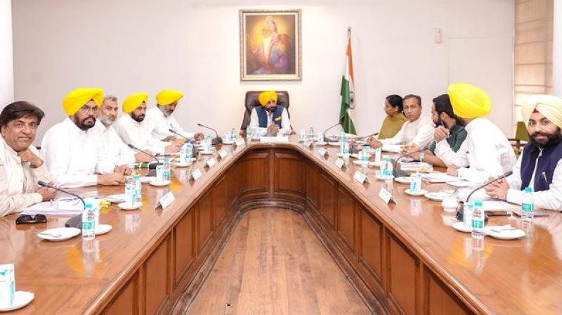 Punjab Cabinet Meeting Punjab Cabinet Meeting