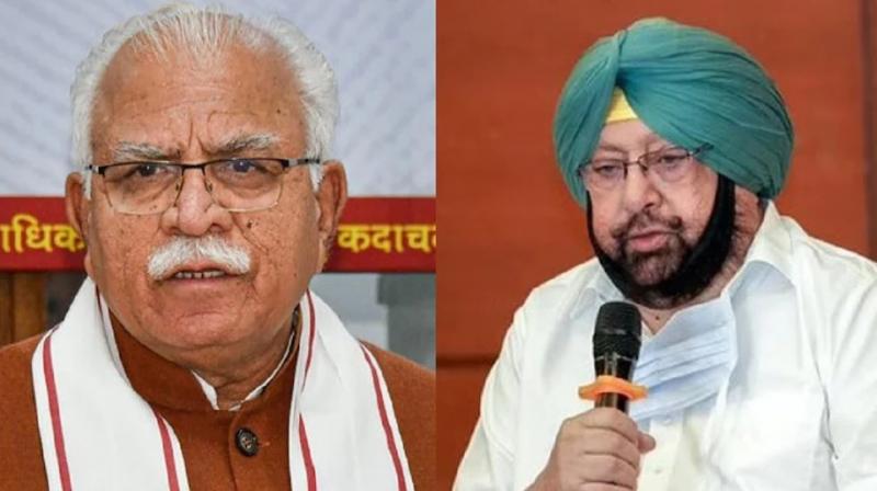 Manohar Lal Khattar and Captain Amarinder Singh