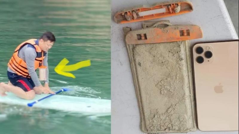 Man finds iPhone he lost inside Taiwan lake after a year, it still works. 