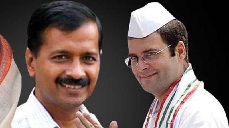Rahul Gandhi-Arvind Kejriwal Rahul Gandhi-Arvind Kejriwal