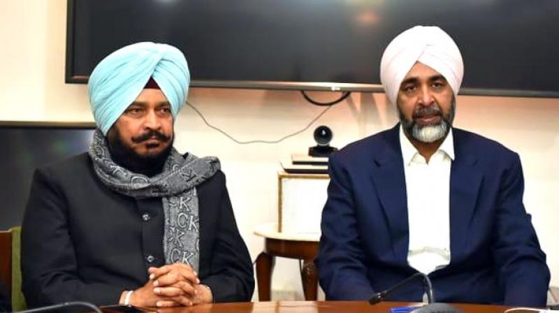 Sadhu singh dharamsot and manpreet badal Sadhu singh dharamsot and manpreet badal