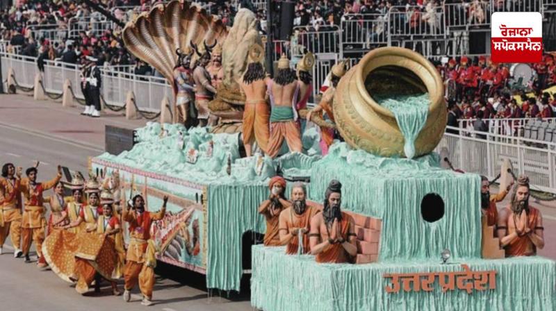 Uttar Pradesh's Republic Day tableau wins first place in 'People's Choice Awards' Uttar Pradesh's Republic Day tableau wins first place in 'People's Choice Awards'