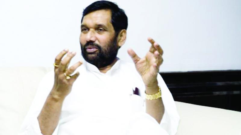 Union Minister Ram Vilas Paswan Union Minister Ram Vilas Paswan