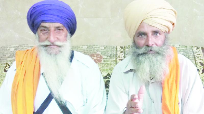 Jathedar: Gurmeet Singh Chicha With Jathedar: Swinder Singh Mado