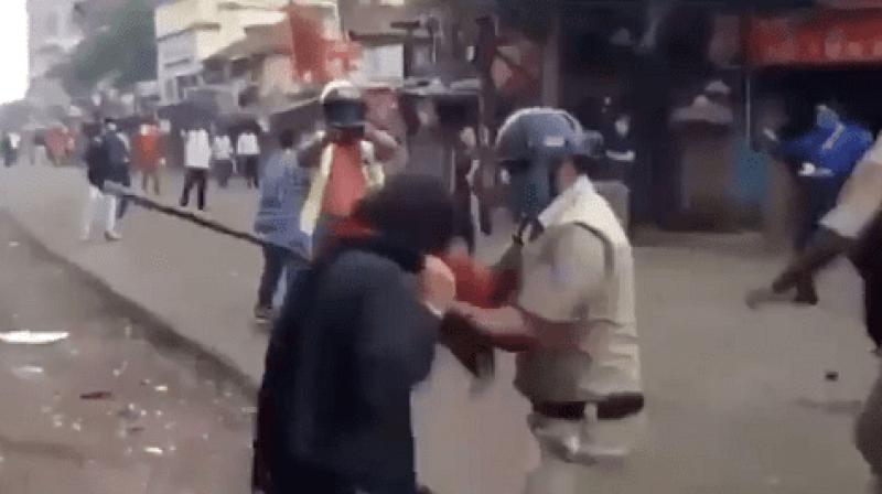Uproar after Sikh man pushed, turban pulled at BJP Bengal rally Uproar after Sikh man pushed, turban pulled at BJP Bengal rally