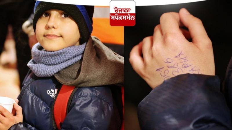 An 11-year-old boy crossed the Ukraine border alone, setting an example of bravery An 11-year-old boy crossed the Ukraine border alone, setting an example of bravery