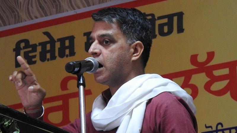 Deepak Sharma Chanarthal wrote a letter to MPs Deepak Sharma Chanarthal wrote a letter to MPs