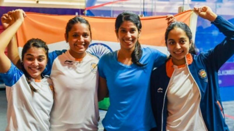 Women squash Team Women squash Team