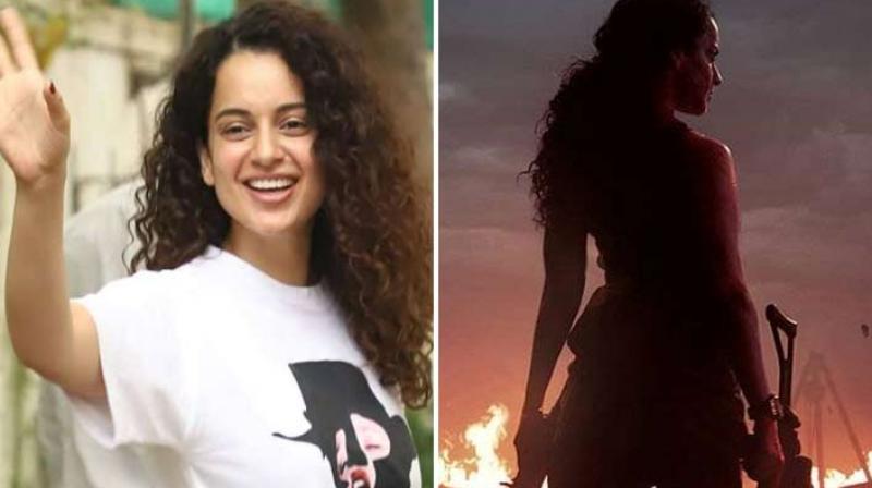Kangna ranauts next film dhakkad poster releases Kangna ranauts next film dhakkad poster releases